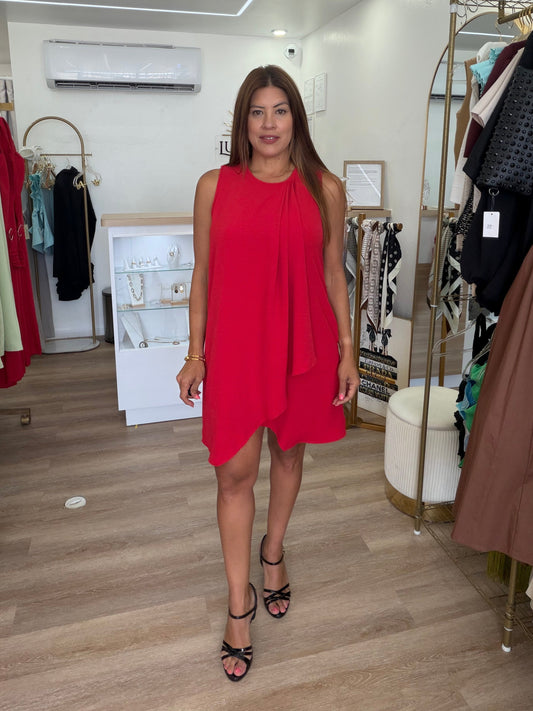 Ruby Glow Dress