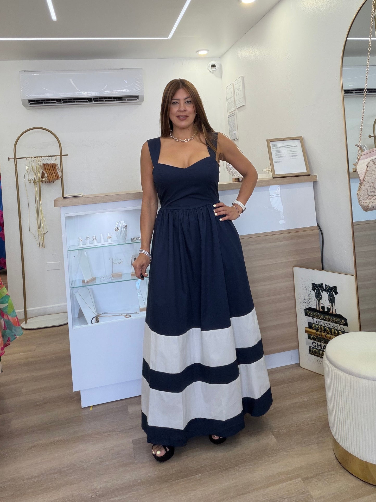 Riviera Azul Dress