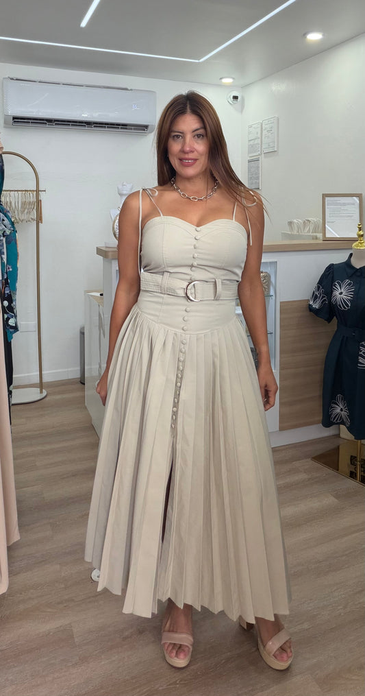 Grace Belted Dress