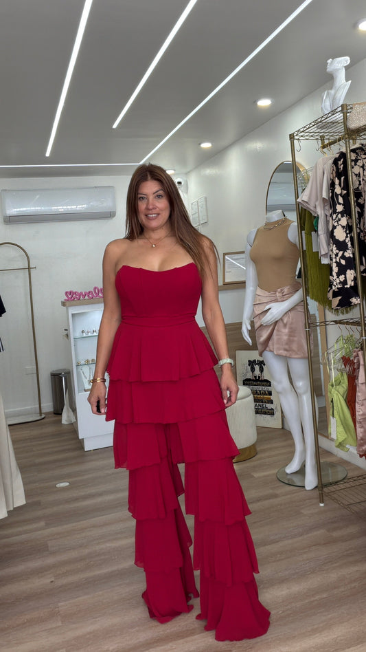 Red Jumpsuit