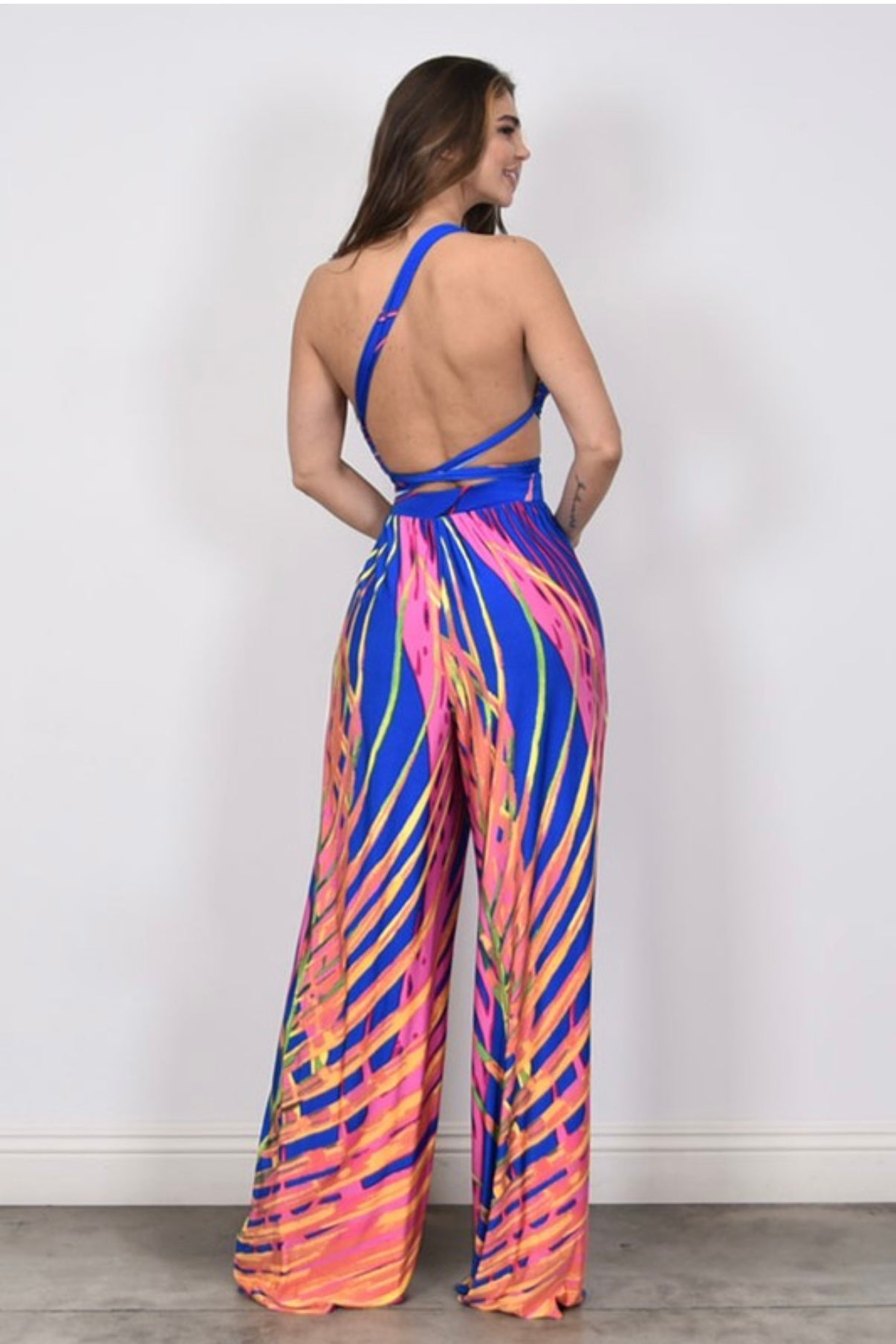 Cropped Top and Pants Set