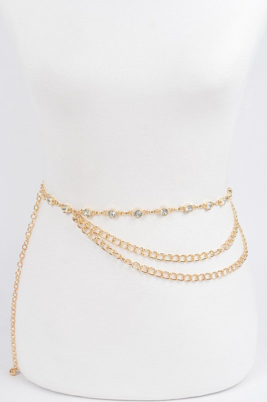 Golden Glow Waist Chain